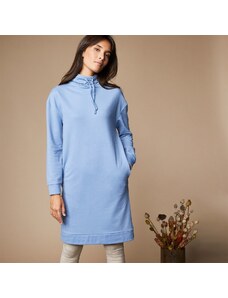 Blancheporte Meltonové šaty se stojáčkem modrošedá 34/36