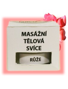 SVITSOL "VALLERI LUXURY" masážní svíčka 90 g, růže velké balení