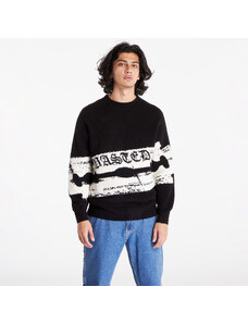 Pánský svetr Wasted Paris Sweater Razor Pilled Black/ White