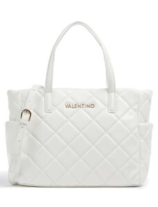 VALENTINO bags Ocarina triple prošívaná kabelka bílá