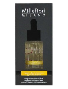 Millefiori Milano Water-Soluble Fragrance Oil Legni E Fiori D'arancio 15 ml Vonný olej do vody