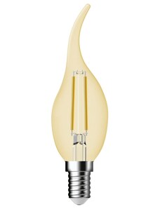 Nordlux Žlutá stmívatelná LED žárovka Classic Deco Standard E14 4,2W II.