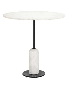 Bílý mramorový jídelní stůl Richmond Jagger 76,5 cm