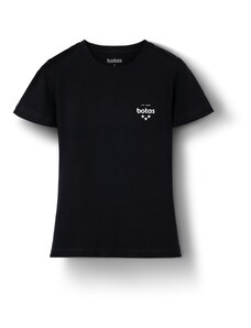 Vasky Botas Triko Basic Black dámské triko s krátkým rukávem bavlněné černé česká výroba ze Zlína