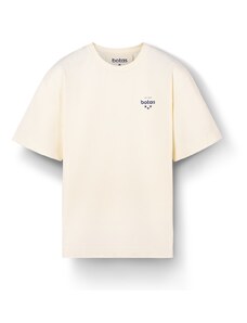 Vasky Botas Triko Club Off-White - triko s krátkým rukávem bavlněné béžové česká výroba ze Zlína