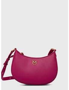 Kožená kabelka Pinko růžová barva, 102790.A0F1