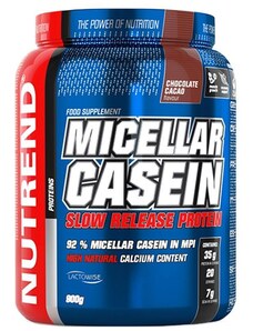 NUTREND MICELLAR CASEIN, 900 g, čokoláda+kakao