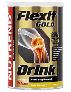 NUTREND FLEXIT GOLD DRINK, 400 g, pomeranč