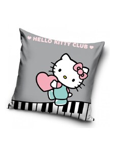 Carbotex Povlak na polštářek 40x40 cm - Hello Kitty Love piano