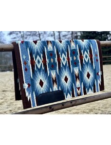 TopWest Ranchpad "TW SHADES OF BLUE"