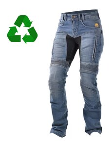 Dámské kevlarové džíny na moto Trilobite Parado Recycled blueodrá