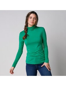 Blancheporte Rolákové tričko zelená 34/36