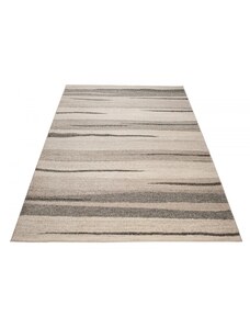 Chemex Moderní koberec Ostrava - pruhy 2 - béžový Rozměr koberce: 120x170 cm