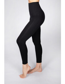 Legíny formující stahovací dámské bezešvé Legging Bodyeffect Oro Barva: Černá, Velikost: