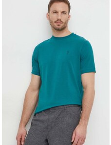 Tričko Karl Lagerfeld zelená barva, s aplikací