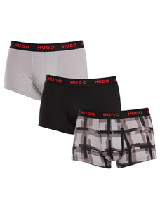 3PACK pánské boxerky Hugo vícebarevné (50480170 039)