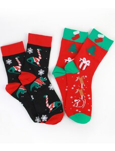 Emi Ross Pánské vánoční ponožky ECC-1982MC-2