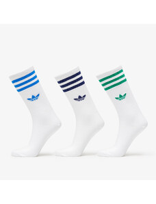 adidas Originals Pánské ponožky adidas High Crew Sock White/ Green/ Dark blue