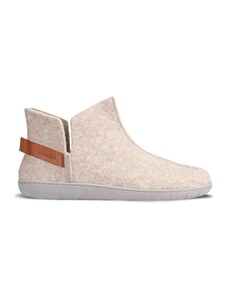 Barefoot papuče Be Lenka Chillax - Ankle-cut - Beige