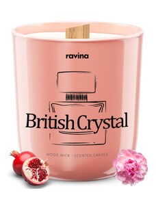 Ravina sojová svíčka - British Crystal, 175g