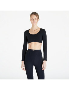 Top Don Lemme Wavy Sport Top Black