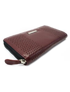 Arwel Dámská kožená zipová peněženka Ema