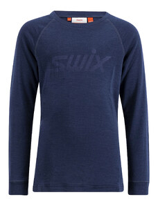 Dětské spodní triko SWIX RaceX Merino modré 10130-23-75100