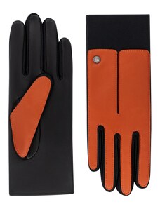 Hnědooranžové rukavice Roeckl Touch Mobile