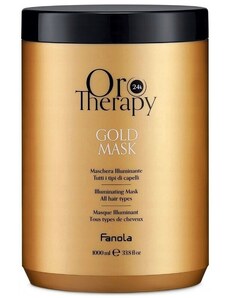 FANOLA Oro Therapy 24K Gold Mask 1000ml - maska pro hlubokou výživu a obnovu vlasů