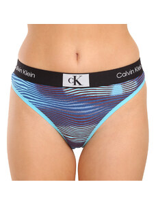 Dámská tanga Calvin Klein vícebarevná (QF7221E-GNX)