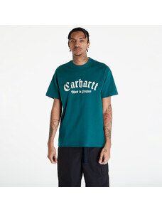 Pánské tričko Carhartt WIP Short Sleeve Onyx T-Shirt UNISEX Chervil/ Wax