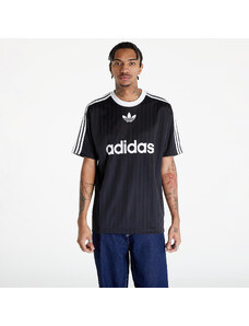 adidas Originals Pánské tričko adidas Adicolor Poly Short Sleeve Tee Black/ White