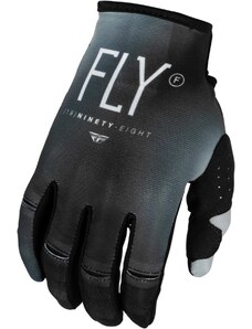 rukavice KINETIC PRODIGY, FLY RACING - USA 2024 dětské (černá/šedá)