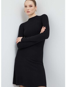 Šaty Max Mara Leisure černá barva, mini