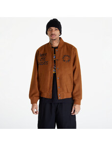 Pánský bomber Carhartt WIP Work Varsity Bomber UNISEX Deep Hamilton Brown