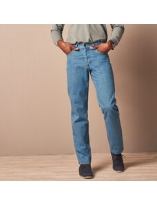 Blancheporte Rovné džíny Whak´s, vnitřní délka nohavic 72 cm sepraná modrá 40