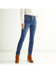 Blancheporte Rovné strečové džíny v sepraném vzhledu denim 48