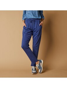 Blancheporte Moltonové joggingové kalhoty s pružným pasem modrá džínová 46/48