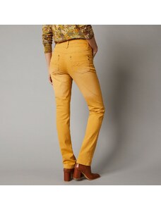 Blancheporte Rovné strečové džíny, barevné medová 46