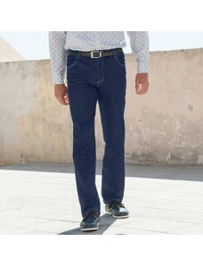 Blancheporte Extra pohodlné džíny s pružným pasem, vnitřní délka nohavic 82 cm tmavě modrá 54