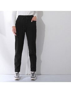 Blancheporte Jogging kalhoty z česaného moltonu, jednobarevné černá 52