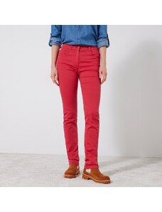 Blancheporte Úzké jednobarevné dlouhé kalhoty červená 44