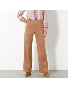 Blancheporte Široké hřejivé kalhoty ve vlněném vzhledu karamelová 38
