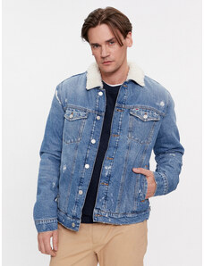 Tommy Jeans pánská modrá džínová bunda
