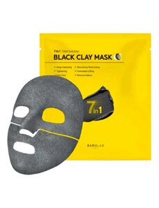 BARULAB - 7IN ONE SOLUTION - BLACK CLAY MASK - Korejská pleťová maska 30 g