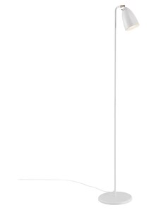Nordlux Bílá kovová stojací lampa Nexus 141 cm