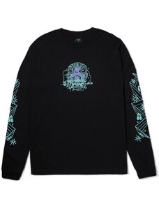 huf Pánské triko benchin ls tee black