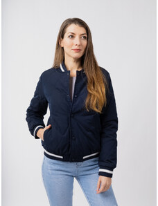 Golddigga AOP Quilted Bomber Jacket damske Navy GLAMI.cz