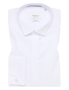 Společenská fraková košile Eterna Modern Fit "Twill" neprůhledná bílá 8817_00X362