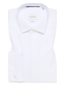 Společenská fraková košile Eterna Slim Fit "Twill" neprůhledná bílá 8817F_00362